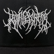 Load image into Gallery viewer, Adjstable Embroidery Gothic Street Punk Frauen Baseball Cap Men Cotton Pure Black Sports Caps Women Hip Hop Dad Hat
