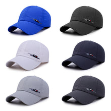 Load image into Gallery viewer, Summer Quick Dry For Men Sports Running Sweat Baseball Cap Male Canada Golf Caps Women Solid Snapback Bone Hat
