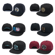 Load image into Gallery viewer, Cartoon Animation Pizza Cap Snapback Hat Hip Hop Headwear Casual Custom Wholesale Sun Baseball Sports Cap
