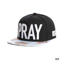 Load image into Gallery viewer, Cartoon Animation Pizza Cap Snapback Hat Hip Hop Headwear Casual Custom Wholesale Sun Baseball Sports Cap
