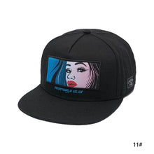 Load image into Gallery viewer, Cartoon Animation Pizza Cap Snapback Hat Hip Hop Headwear Casual Custom Wholesale Sun Baseball Sports Cap

