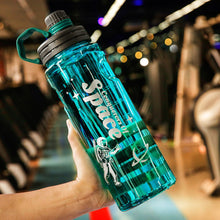 Load image into Gallery viewer, 1000ML-3000ML Super-large Outdoor Capacity Water Bottle With Straw Sports Space Cup Portable Water Cup Air Shaker Bottle
