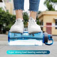 Load image into Gallery viewer, 1000ML-3000ML Super-large Outdoor Capacity Water Bottle With Straw Sports Space Cup Portable Water Cup Air Shaker Bottle
