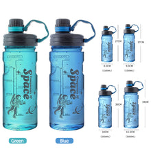 Load image into Gallery viewer, 1000ML-3000ML Super-large Outdoor Capacity Water Bottle With Straw Sports Space Cup Portable Water Cup Air Shaker Bottle
