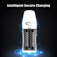 Load image into Gallery viewer, BTY-V823 Smart Ni-MH Ni-CD AA AAA 1.2v USB Battery Charger rechargeable battery charger aa aaa
