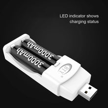 Load image into Gallery viewer, BTY-V823 Smart Ni-MH Ni-CD AA AAA 1.2v USB Battery Charger rechargeable battery charger aa aaa
