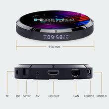Load image into Gallery viewer, H96 Max X4 Smart TV Box Android 11 S905 X4 H96Max TV Box Android 11.0 4GB 32GB 64GB 8K AV1 2.4GHZ 5GHZ
