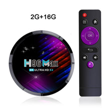 Load image into Gallery viewer, H96 Max X4 Smart TV Box Android 11 S905 X4 H96Max TV Box Android 11.0 4GB 32GB 64GB 8K AV1 2.4GHZ 5GHZ
