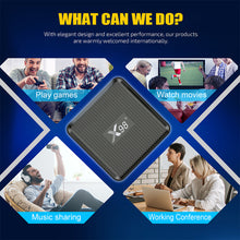 Load image into Gallery viewer, X98Q Android 11.0 TV Box Amlogic S905W2 2GB 16GB 2.4G 5G WiFi Support H.265 AV1 Wifi HDR Smart Set top Box 1GB 8GB X98 Q PK X96Q
