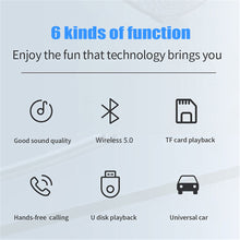 Load image into Gallery viewer, C20 Car Cigarette lighter FM Transmitter Audio Player Bluetooth With Colorful lights MP3 Player Dual USB 5V 3.1A Fast Charger
