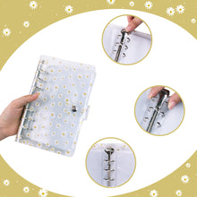 Load image into Gallery viewer, A6 Binder Budget PVC Planner Pockets Expense Budget Sheets Notebook Cash Envelope Organizer System with Clear Zipper Pocket
