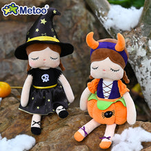Load image into Gallery viewer, Metoo Halloween Decoration Angela Doll Cute Pumpkin Witch Girl Toys Adorable Doll Stuffed Toys For Kids Children Halloween Gifts
