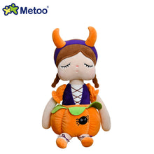 Load image into Gallery viewer, Metoo Halloween Decoration Angela Doll Cute Pumpkin Witch Girl Toys Adorable Doll Stuffed Toys For Kids Children Halloween Gifts
