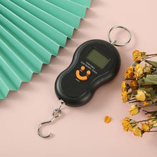 Load image into Gallery viewer, 50Kg/10g Portable Hanging Digital Scale with Backlight Electronic Fishing Weights Pocket Scale Luggage Scales with Hook
