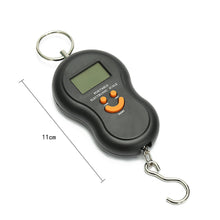 Load image into Gallery viewer, 50Kg/10g Portable Hanging Digital Scale with Backlight Electronic Fishing Weights Pocket Scale Luggage Scales with Hook
