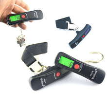 Load image into Gallery viewer, 50Kg 10g Portable Digital Travel Scale Luggage Scale Hanging Digital Scale with Backlight Electronic Fishing Weights Pocket Scale
