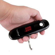 Load image into Gallery viewer, 50Kg 10g Portable Digital Travel Scale Luggage Scale Hanging Digital Scale with Backlight Electronic Fishing Weights Pocket Scale
