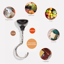Load image into Gallery viewer, 50Kg 10g Portable Digital Travel Scale Luggage Scale Hanging Digital Scale with Backlight Electronic Fishing Weights Pocket Scale
