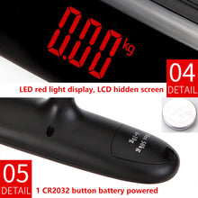 Load image into Gallery viewer, 50Kg 10g Portable Digital Travel Scale Luggage Scale Hanging Digital Scale with Backlight Electronic Fishing Weights Pocket Scale
