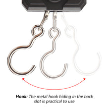 Load image into Gallery viewer, 50Kg/5g LCD Digital Scale with Backlight Portable Hanging Hook Scale Double Accuracy Fishing Travel Mini Electronic Weighing Scale
