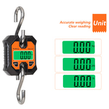 Load image into Gallery viewer, 100KG 50g Digital Fishing Scale Large Screen Portable Hunting Weighing Scale Industrial Digital Scale with Backlight Hook
