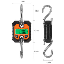 Load image into Gallery viewer, 100KG 50g Digital Fishing Scale Large Screen Portable Hunting Weighing Scale Industrial Digital Scale with Backlight Hook

