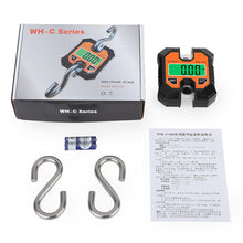 Load image into Gallery viewer, 100KG 50g Digital Fishing Scale Large Screen Portable Hunting Weighing Scale Industrial Digital Scale with Backlight Hook
