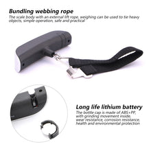 Load image into Gallery viewer, 50kg Digital Luggage Scale Travel Portable Suitcase Hanging Scales Digital Scale with Backlight Electronic Fishing Weights Pocket Scale
