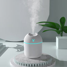 Load image into Gallery viewer, Portable 250ml USB Chargeable Air Humidifier Mute Aromatherapy Aroma Oil Diffuser with Night Light Cool Mist Sprayer Plants Purifier for Bedroom Home Car
