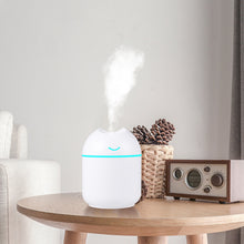 Load image into Gallery viewer, Portable 250ml USB Chargeable Air Humidifier Mute Aromatherapy Aroma Oil Diffuser with Night Light Cool Mist Sprayer Plants Purifier for Bedroom Home Car
