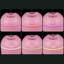Load image into Gallery viewer, Portable 250ml USB Chargeable Air Humidifier Mute Aromatherapy Aroma Oil Diffuser with Night Light Cool Mist Sprayer Plants Purifier for Bedroom Home Car
