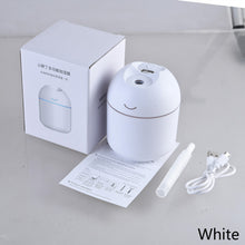 Load image into Gallery viewer, Portable 250ml USB Chargeable Air Humidifier Mute Aromatherapy Aroma Oil Diffuser with Night Light Cool Mist Sprayer Plants Purifier for Bedroom Home Car
