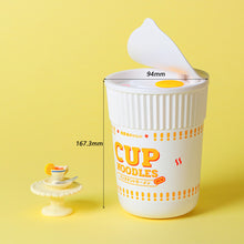 Load image into Gallery viewer, 300ml USB Chargeable Cup Noodle Air Humidifier Cute Ultrasonic Aroma Oil Diffuser Cool Mist Sprayer Aromatherapy Humidificador for Bedroom Home Car
