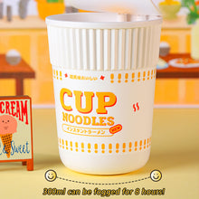 Load image into Gallery viewer, 300ml USB Chargeable Cup Noodle Air Humidifier Cute Ultrasonic Aroma Oil Diffuser Cool Mist Sprayer Aromatherapy Humidificador for Bedroom Home Car
