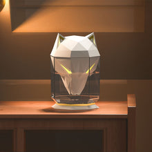 Load image into Gallery viewer, Filterhualv USB Input Air Humidifier Wolf Head Electric Essential Oil Diffuser Ultrasonic Aroma Diffuser Wolf Head Separated Aroma for Home Studio Room Bedroom

