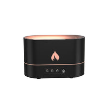 Load image into Gallery viewer, Aroma Diffuser Air Humidifier with Flame Lamp USB Chargeable Essential Oil Diffusers LED Free Filter Cool Mist Maker Ultrasonic Fragrance Aromatherapy Humidifiers For Home
