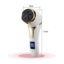 Load image into Gallery viewer, Rechargeable Electric Foot File Digital Display Electric Pedicure Sander Waterproof Electric Foot Callus Remover Dead Skin Remover
