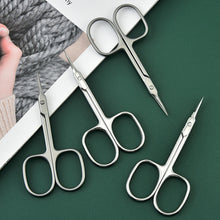 Load image into Gallery viewer, Dead Skin Cuticle Scissors Nail Manicure Scissors Cuticle Clippers Trimmer Dead Skin Remover Stainless Steel Cutters Tools
