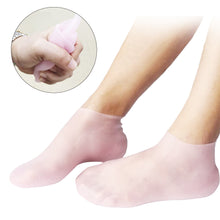 Load image into Gallery viewer, 2pcs Silicone Foot Care Socks Anti Cracking Moisturizing Gel Socks Cracked Dead Skin Remove Protector Pain Relief Pedicure Tools
