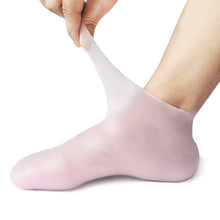 Load image into Gallery viewer, 2pcs Silicone Foot Care Socks Anti Cracking Moisturizing Gel Socks Cracked Dead Skin Remove Protector Pain Relief Pedicure Tools
