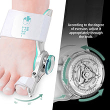 Load image into Gallery viewer, Thumb Valgus Toe Corrector Adjustable Knob Big Foot Bone Female Foot Correction Toe Splitter Big Toe Straightener Corrector
