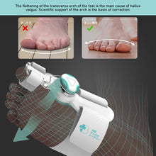 Load image into Gallery viewer, Thumb Valgus Toe Corrector Adjustable Knob Big Foot Bone Female Foot Correction Toe Splitter Big Toe Straightener Corrector

