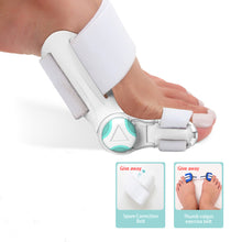 Load image into Gallery viewer, Thumb Valgus Toe Corrector Adjustable Knob Big Foot Bone Female Foot Correction Toe Splitter Big Toe Straightener Corrector
