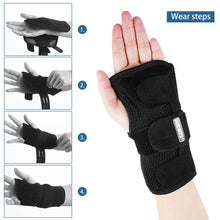 Load image into Gallery viewer, Breathable Wrist Support Professional Splint Wrist Brace Protector Band Arthritis Carpal Tunnel Hand Sprain Tendinitis Wristband
