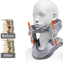 Load image into Gallery viewer, Cervical Tractor Home Adjustable Hot Compress Stretching Neck Brace Cervical Vertebra Support Neck Retractor Cervical Stretcher
