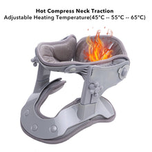 Load image into Gallery viewer, Cervical Tractor Home Adjustable Hot Compress Stretching Neck Brace Cervical Vertebra Support Neck Retractor Cervical Stretcher
