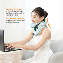 Load image into Gallery viewer, Neck Stretcher Cervical Traction Device Posture Corrector Ontlaster Chiropractic Inflatable Brace Vertebra Orthosis Cervical Spine Brace
