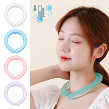Load image into Gallery viewer, Summer Icy Cooling Neck Tube Cool Freeze Neck Cooler Band Reusable Outdoor Sports Cycling Cold Collar Ice Cushion Neck Collar
