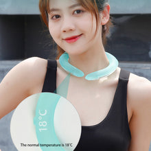Load image into Gallery viewer, Summer Icy Cooling Neck Tube Cool Freeze Neck Cooler Band Reusable Outdoor Sports Cycling Cold Collar Ice Cushion Neck Collar
