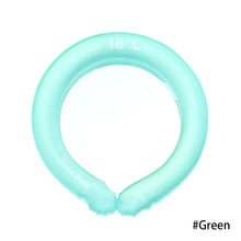 Load image into Gallery viewer, Summer Icy Cooling Neck Tube Cool Freeze Neck Cooler Band Reusable Outdoor Sports Cycling Cold Collar Ice Cushion Neck Collar
